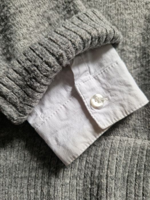 Szary sweter z golfem Reserved M