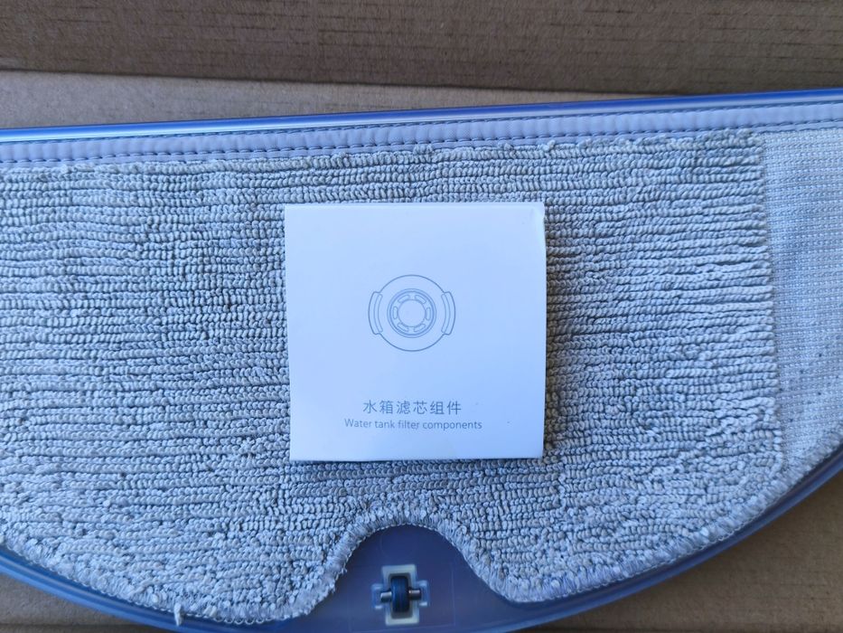 Conjunto tanque água e panos Roborock