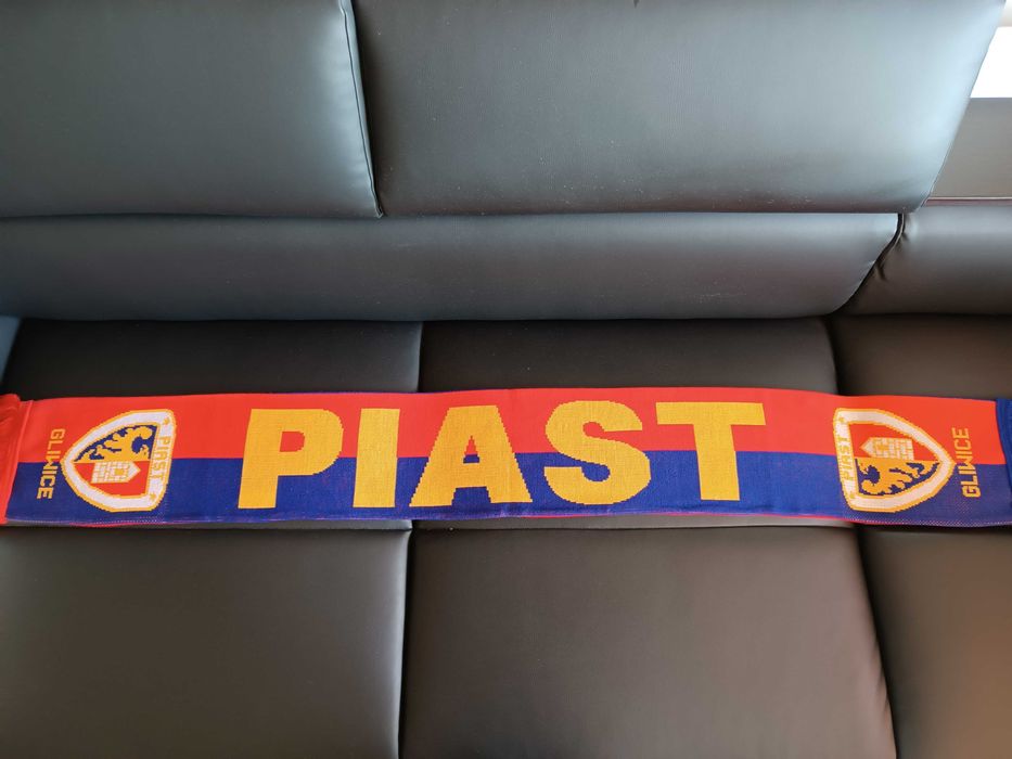 Szalik kibica Piast Gliwice dwustronny WYPRZEDAŻ KOLEKCJI