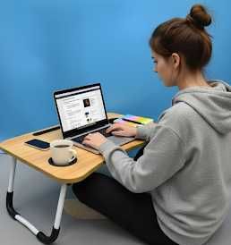 Столик-подставка для завтраков и ноутбука, складной, под планшет стол