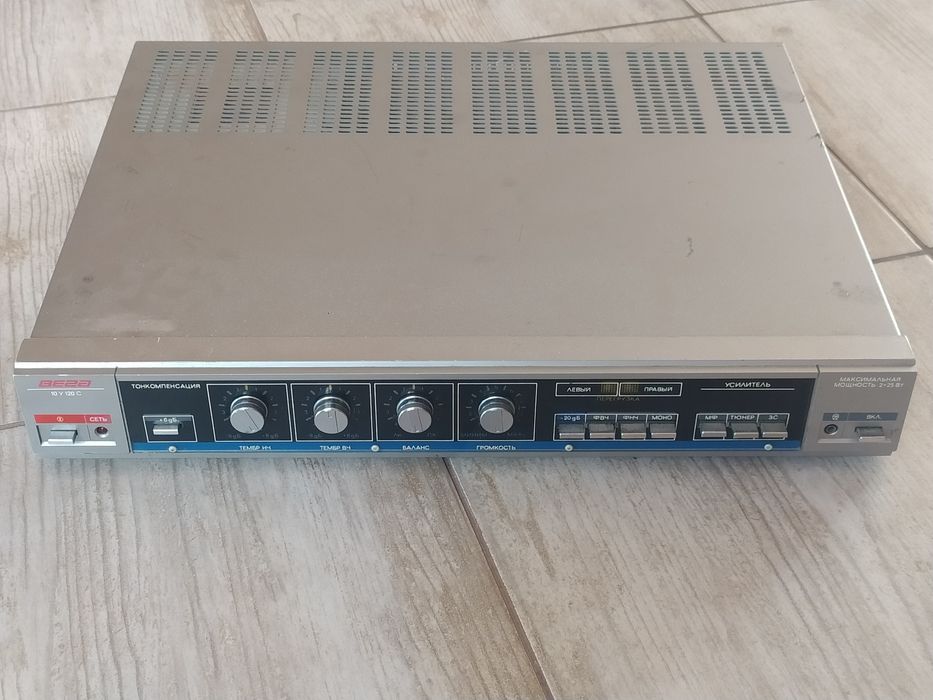 Усилитель аудио Вега 10У-120С стерео 2х250W: 500 грн. - Підсилювачі ...