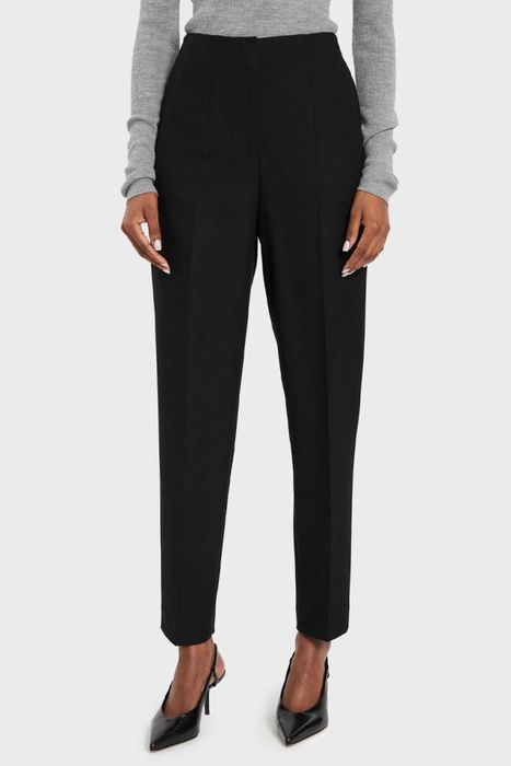 Жіночі штани, брюки Hugo Boss, шерсть, вовна