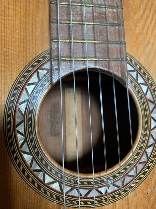Guitarra Clássica artesanal Espanhola anos 60