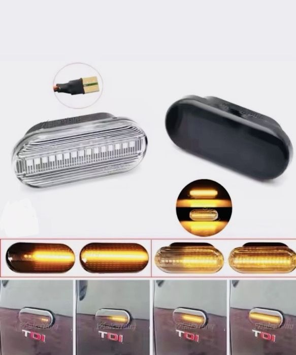 LedДинамік повторители Поворотники Ford c-max fiesta focus Вантажівок