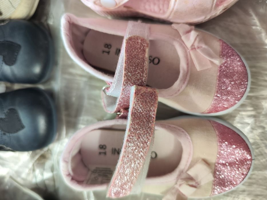 Sapatilha sandália bebe menina tm.18