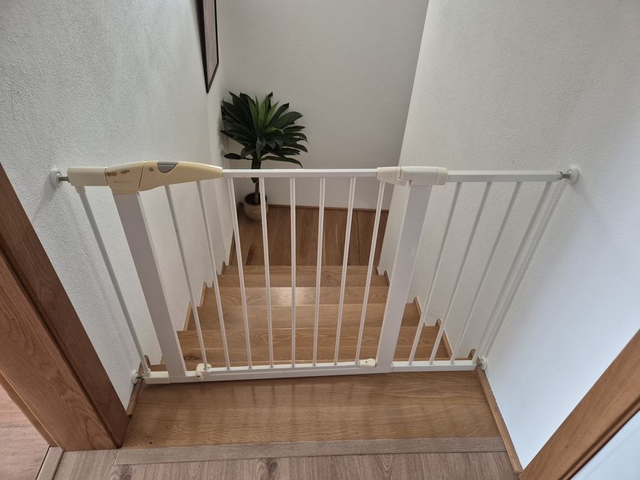 Barreira grade de escadas Munchkin extra larga