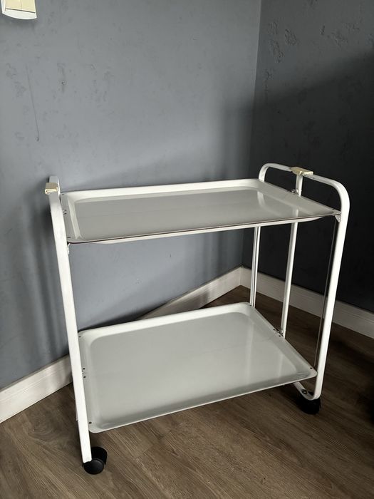Stolik mobilny pomocniczy barek design vintage 70s