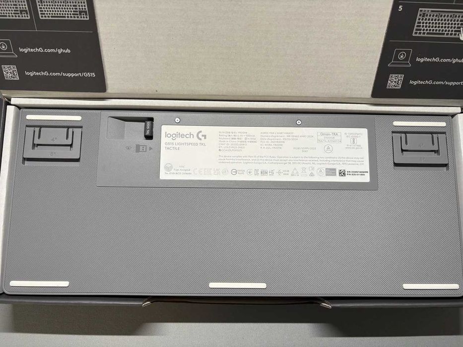 Клавіатура бездротова Logitech G515 Lightspeed White