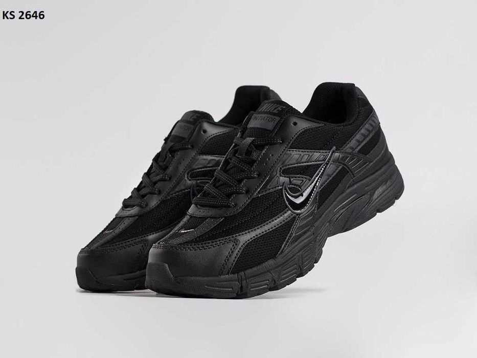 Мужские кроссовки Nike Initiator "Black 2646" Размеры 41-45
