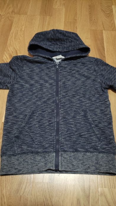 Bluza z kapturem rozpinana r. 110/116 H&M