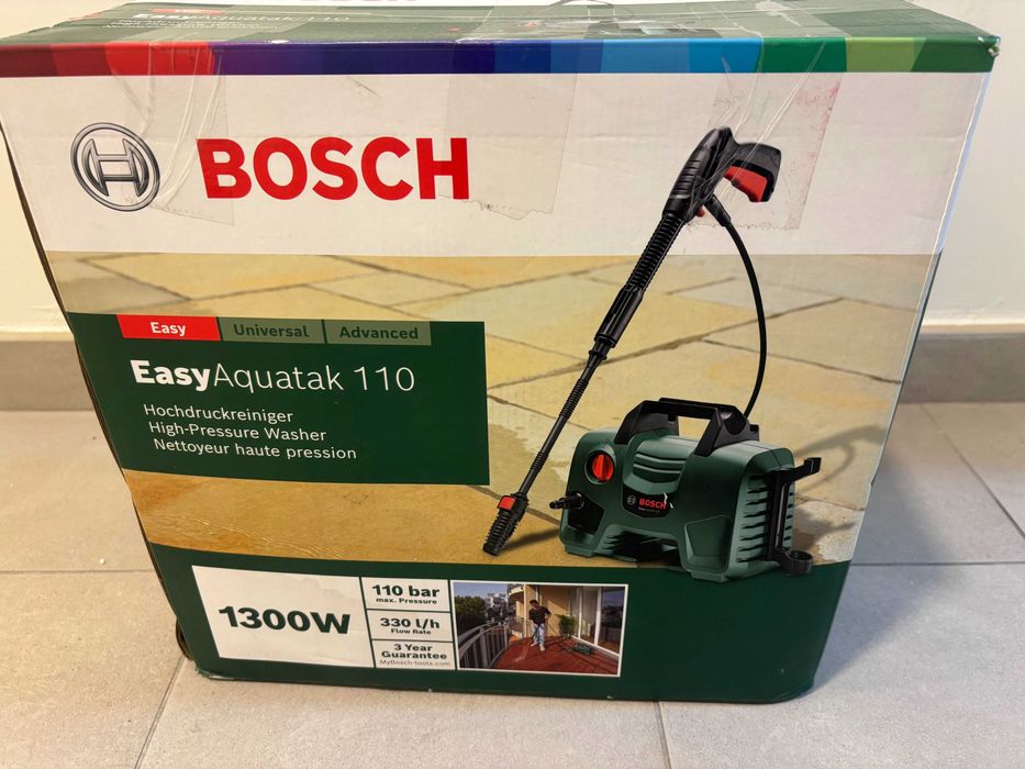Lavadora de Alta PressÃ£o BOSCH Easy Aquatak 110