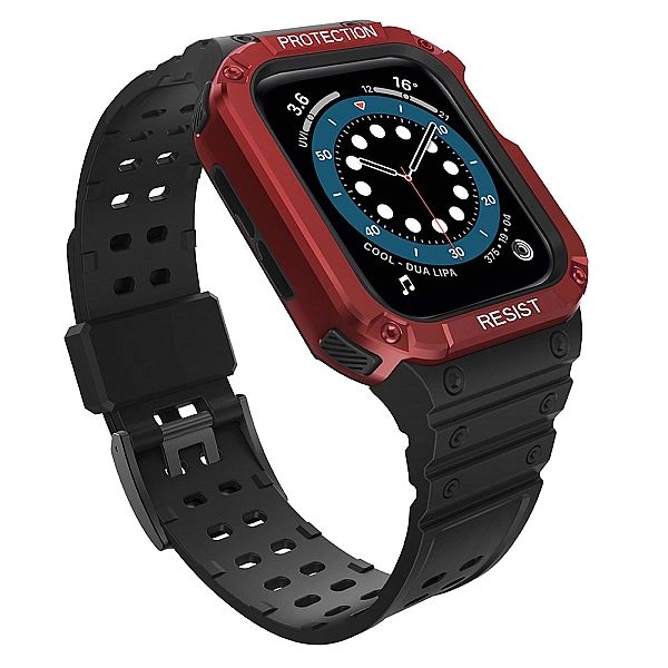 Protect Strap Band opaska z etui do Apple Watch 7 / 6 / 5 / 4 / 3 / 2