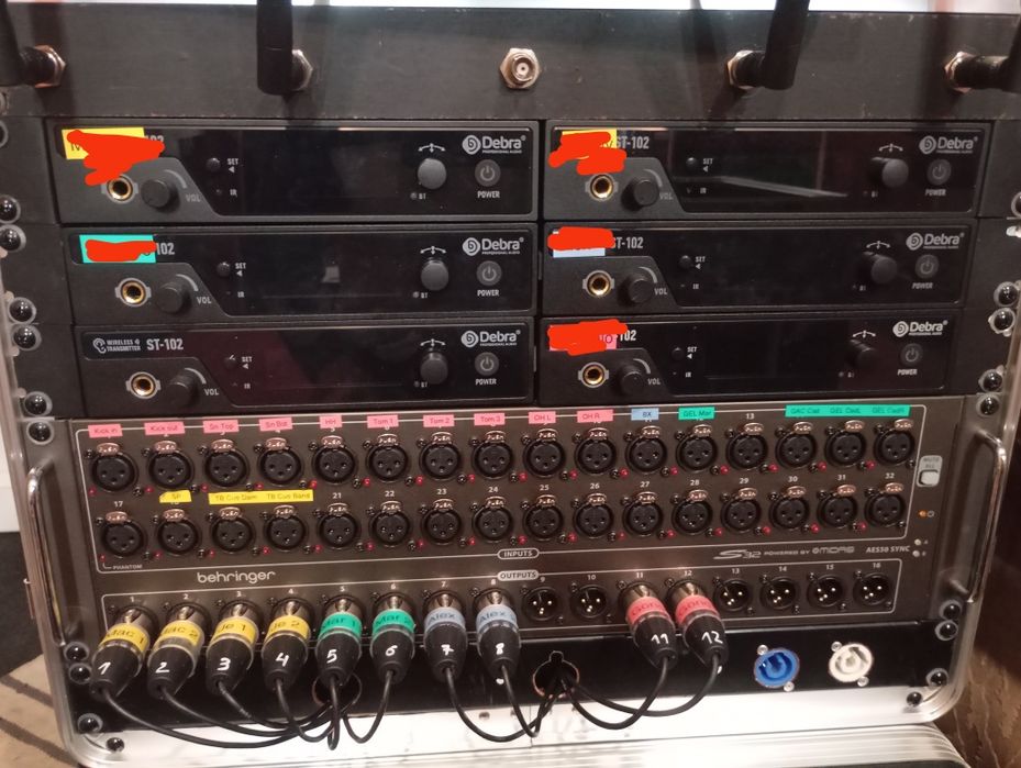 Sistema monição In Ear IEM Debra ST 02