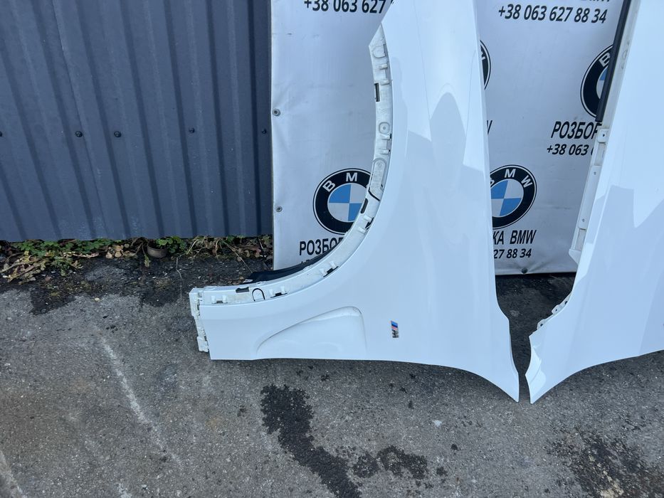 Крила bmw x5 f15 бмв Alpinweiss III (Alpine White III) - білий колір