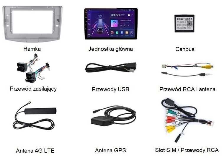 Radio 2din Android VW Passat 8GB Nawigacja, Bluetooth, DSP, Raty