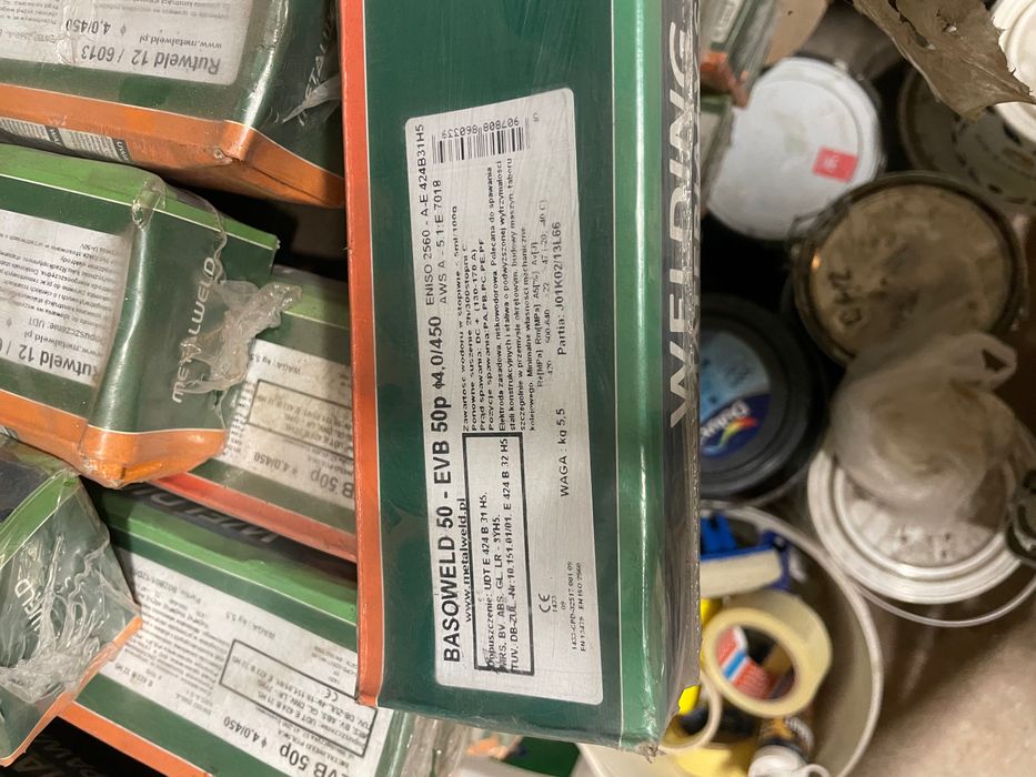 Elektrody spawalnicze