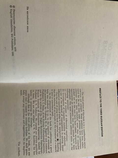 A Book  of Problems in Ordinary Differential Equations