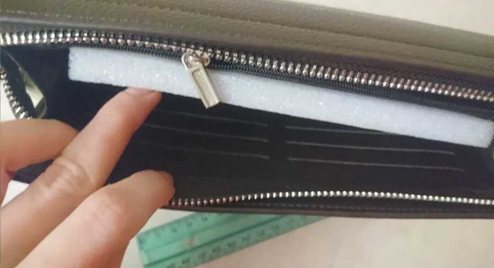 Новый ! Клатч, барсетка, кошелёк. Коричневый