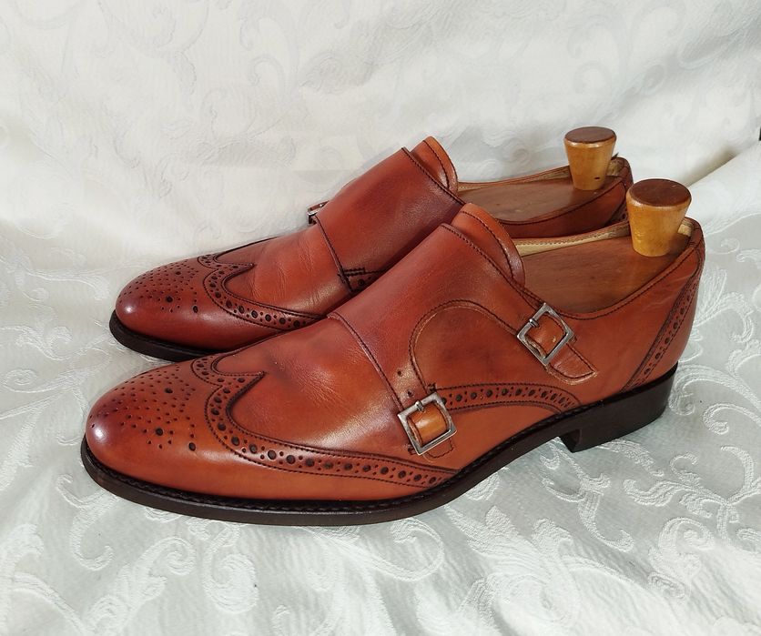 Туфли мужские Barker Double Monk р. 41.