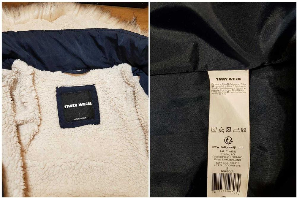 Tally Weijl жіноча куртка/пальто/пуховик