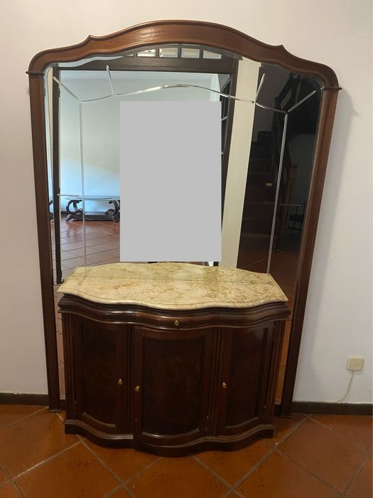 Móvel para Hall de entrada com espelho