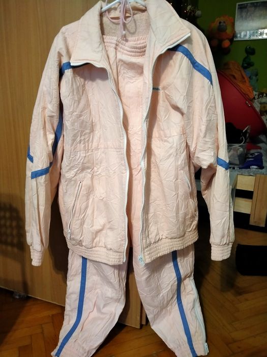 Dres PRL vintage róż