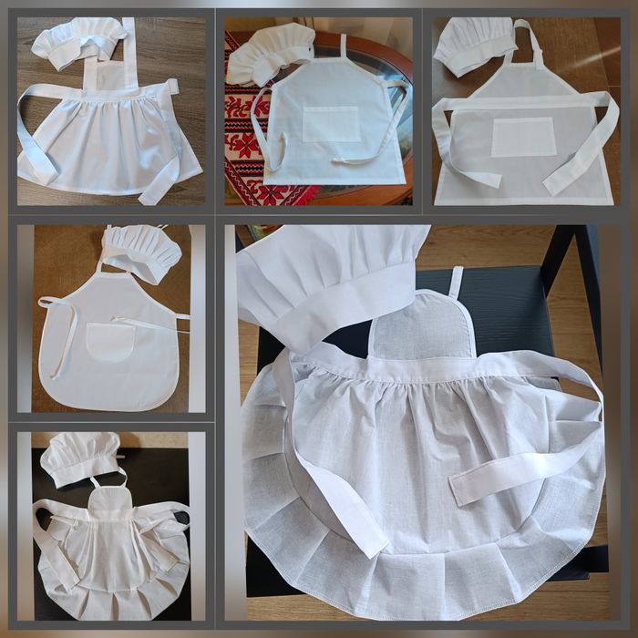 Костюм повара маленьким и взрослым костюм на фотосессию фартук колпак