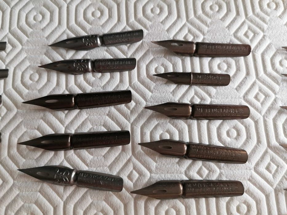 Aparos de caneta, antigos, lote todo por 7€