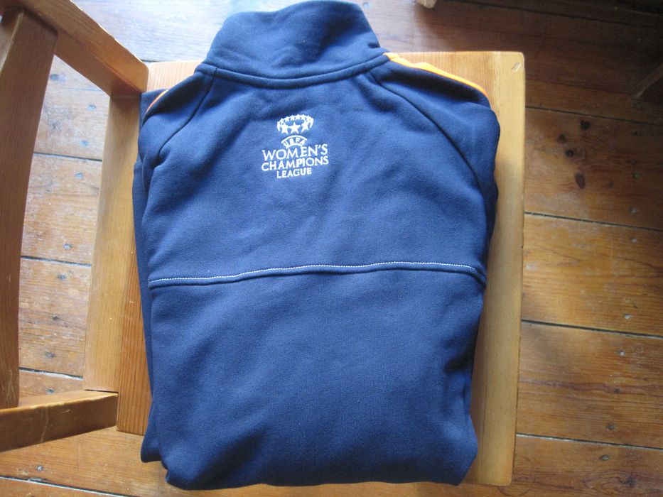 Sweatshirt azul e laranja Oficial Adidas Women’s Champions League 2014