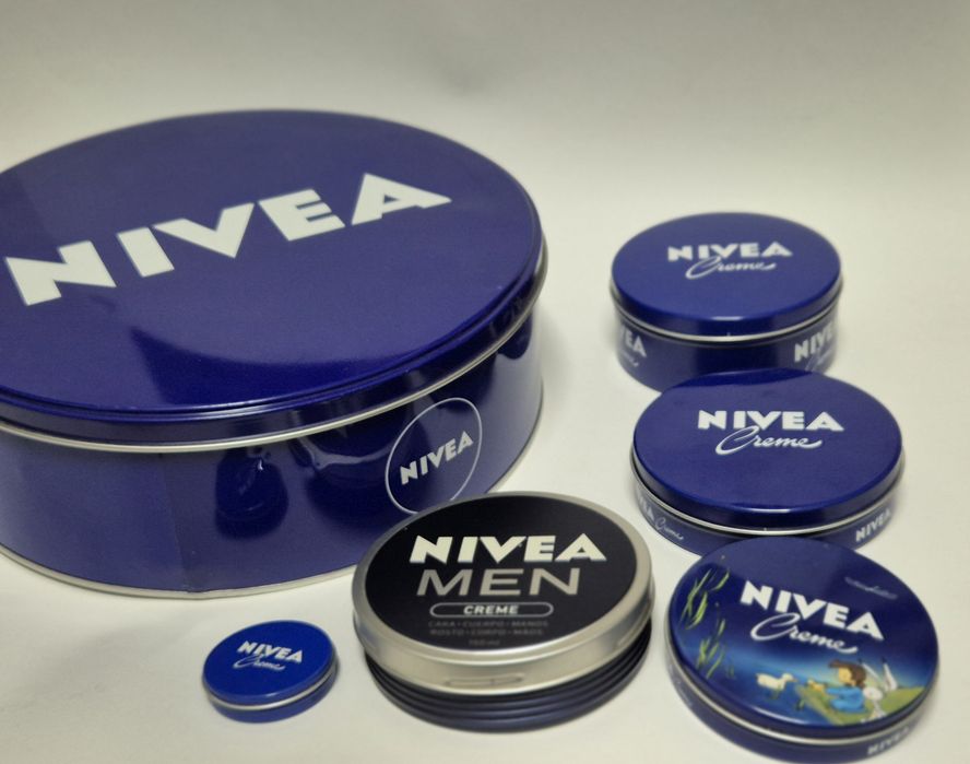 Coleção Latas Nivea 6 diferentes