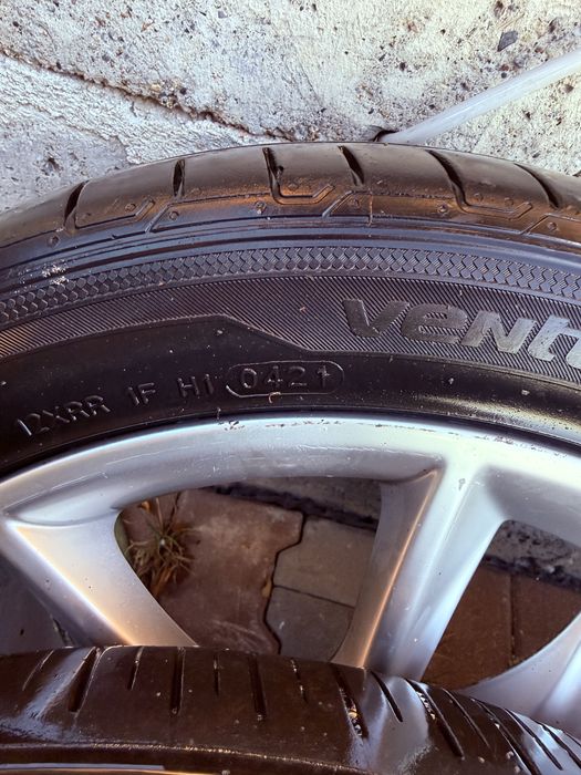 Koła 17 cali 5x112 opony 225/45/r17 oryginał Audi a3
