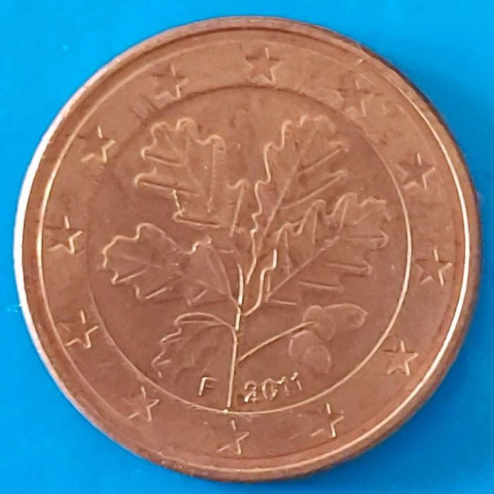 5 Cêntimos de 2011 * F * da Alemanha