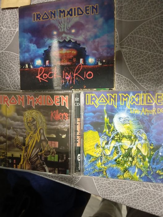 Cds Iron maiden live after death killers rock in rio