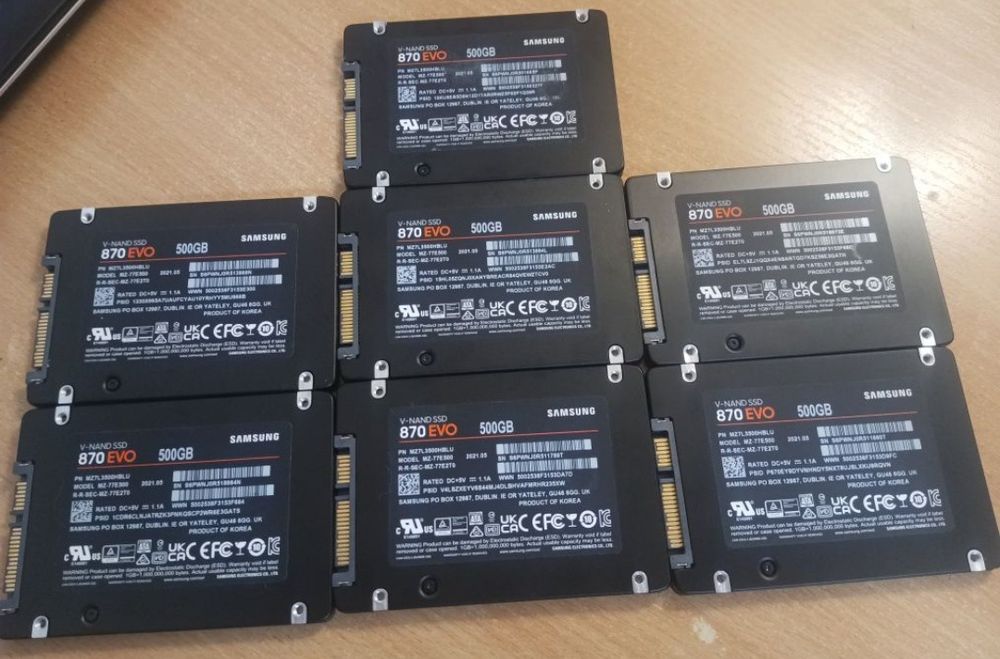 Ssd 2.5 Sata Samsung 870Evo 500gb