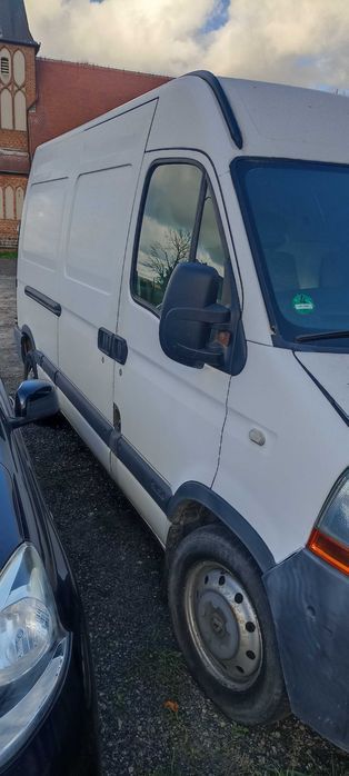ćwiartka tył tylna błotnik  master movano II l2h2 lak 0389