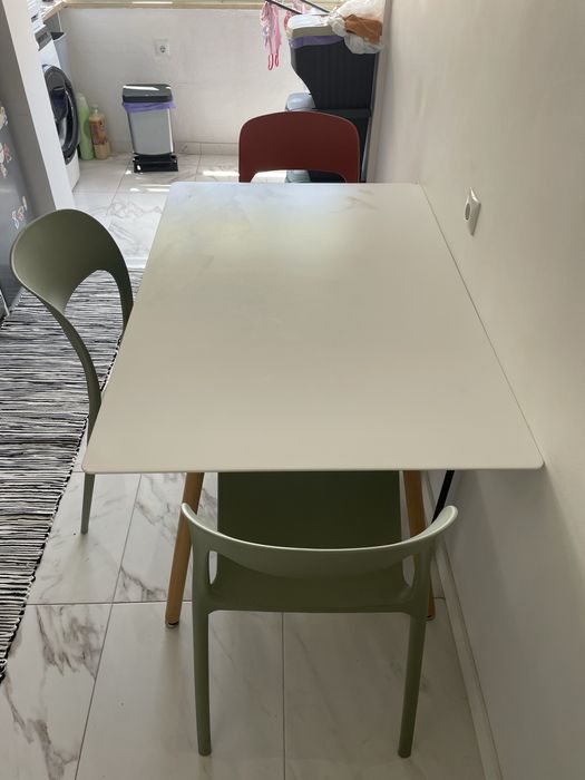 Mesa de jantar Branca