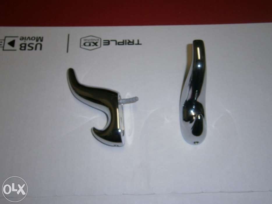 Cabides em inox para portas ou parede