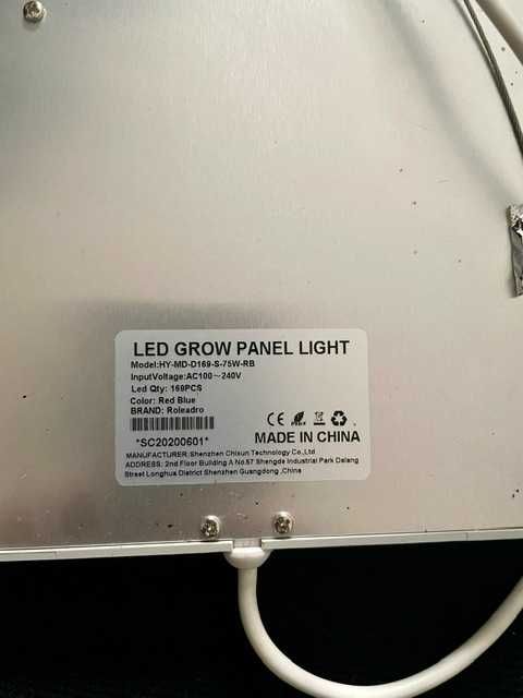 Nowe Lampy LED Grow do uprawy roślin