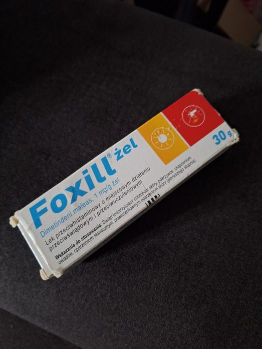 Foxil Żel na AZS, egzema, oparzenia, po ukąszeniach OKAZJA!