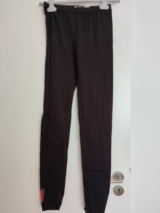 Legging preto, calças skinny, Desigual, 36