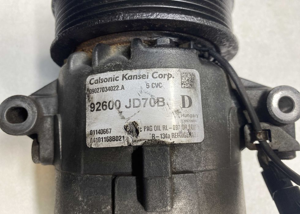 Компресор кондиціонера Renault Megane. Scenic. Grand Scenic - 2.0dCi