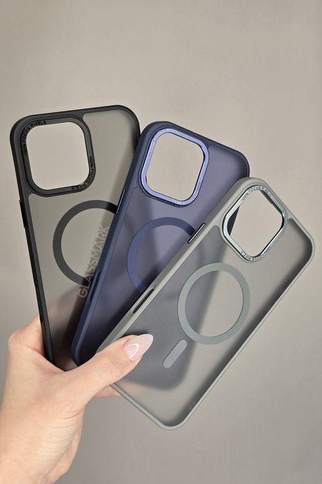 Чехол матовый iPhone 16 Pro Max 15 Pro Max MagSafe чохол айфон