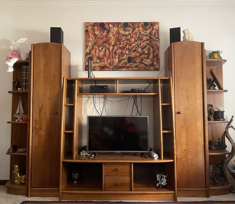 Conjunto Sala de Estar em Cerejeira