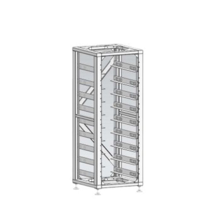 Szafa dla baterii BOS-G 3U-Hrack