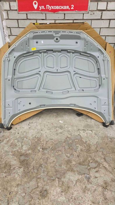 Капот Audi A4 B9/8W Ауди А4 Б 9/8W  Оливка с герметиком 16-