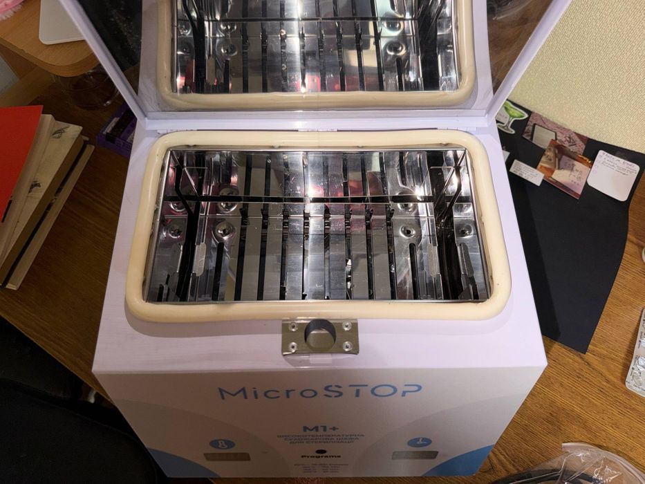 Високотемпературна сухожарова шафа для стерилізації Microstop M1+, с гарантией