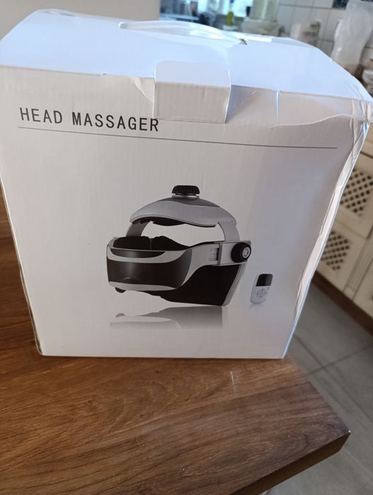 Inteligentny masażer głowy head massager na migreny