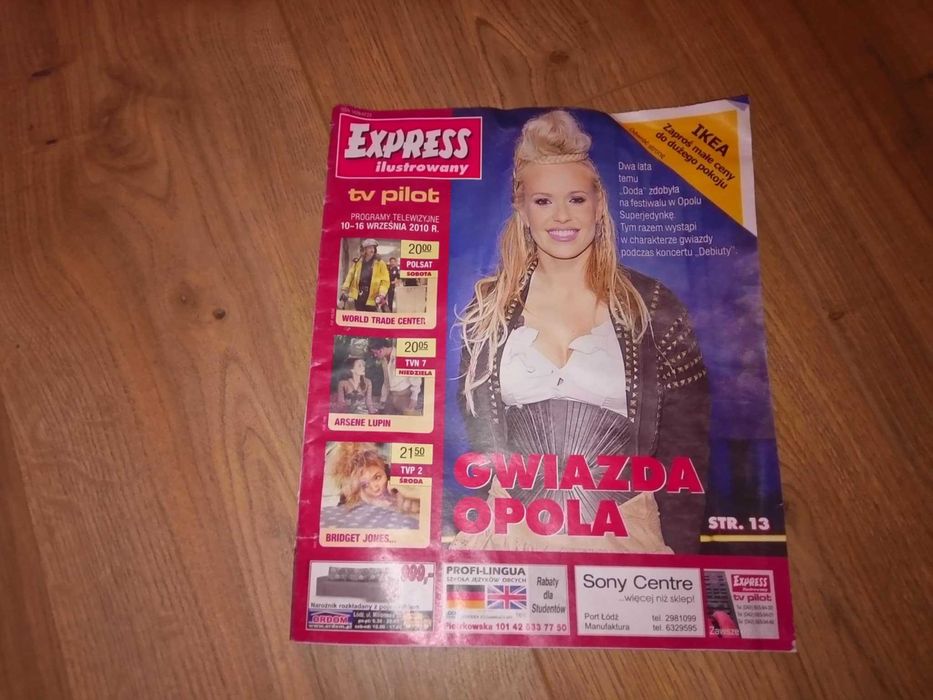 Express Ilustrowany TV pilot Programy Telewizyjne 2010 10 września
