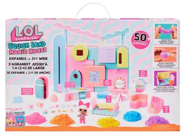 LOL Surprise Squish Sand House 593218. MGA