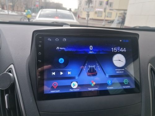 Montaż radia kamery cofania